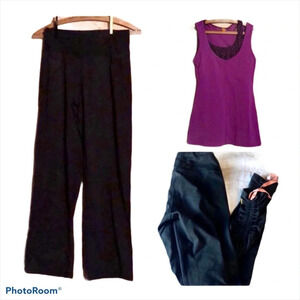 Lucy Bundle XS.  2 pants and top all EUC